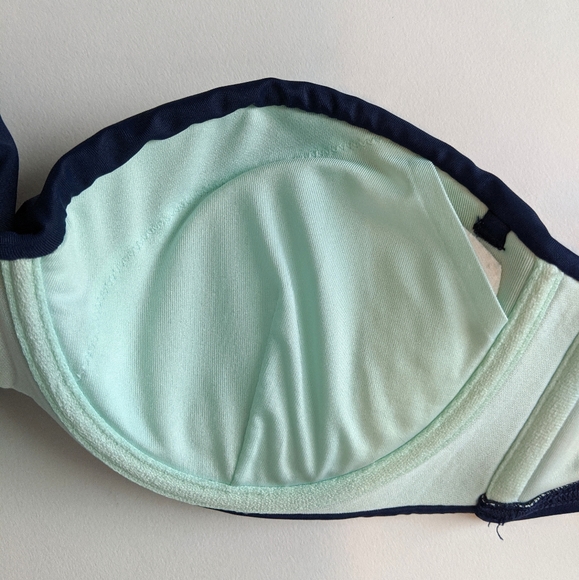 Victoria's Secret twisted bandeau navy size 34B - Picture 6 of 6